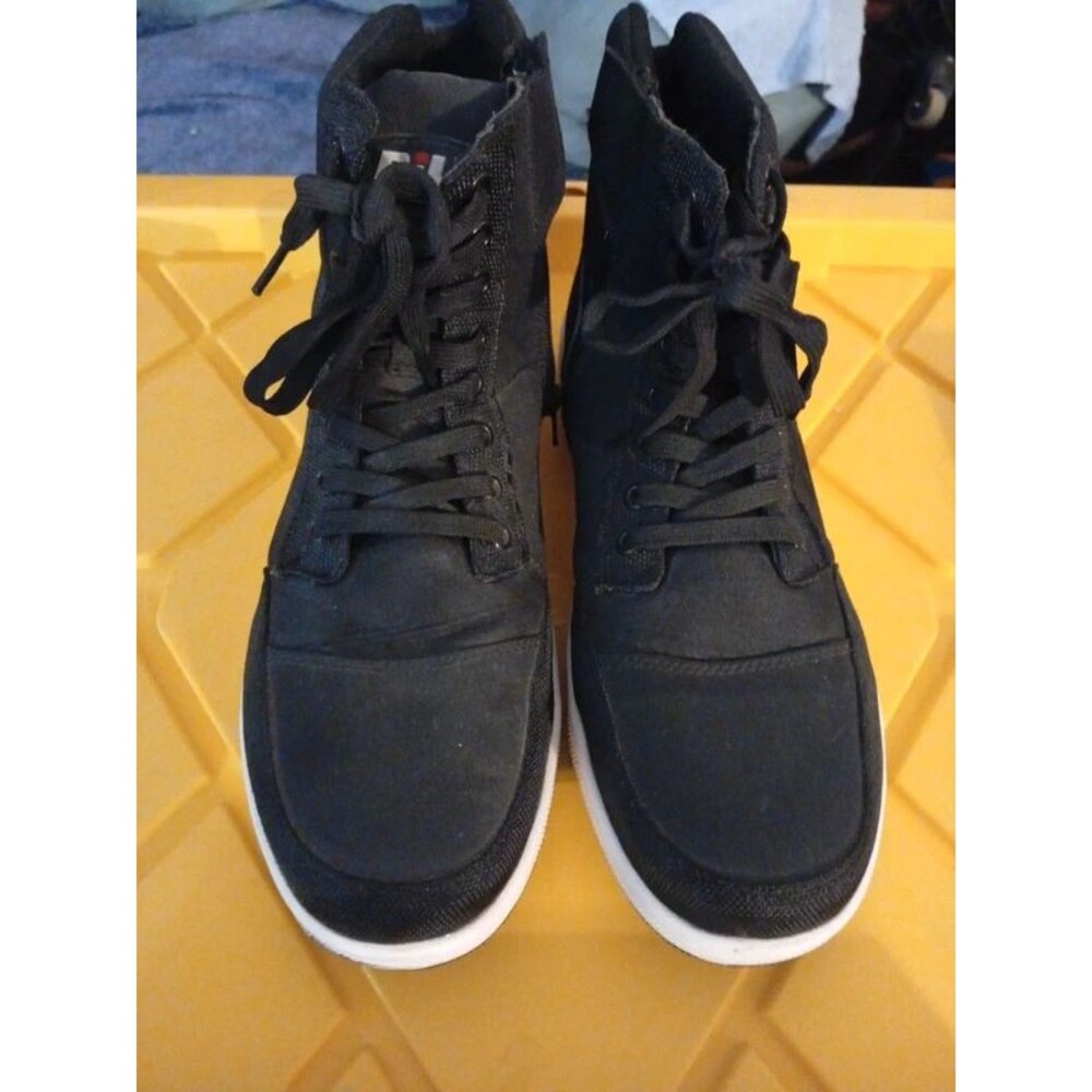 BILT mens size 11 black motorcycle high tops